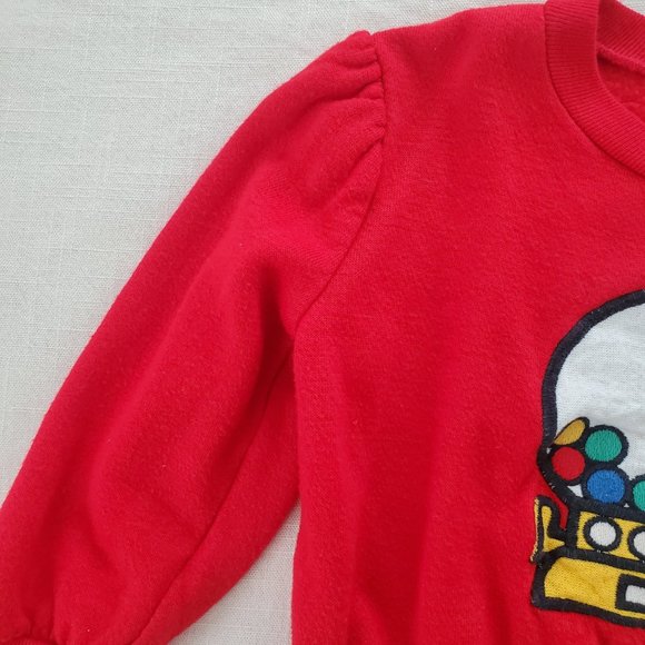 Vintage Gumball Machine Sweater 2t/3t - Picture 3 of 8